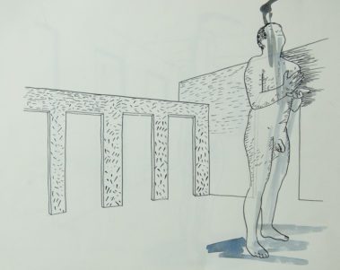 The Washing, Tekening, 50x 56, 2013