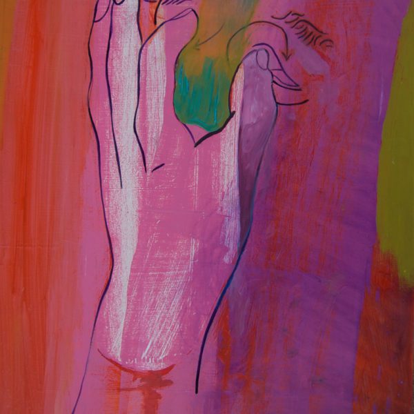 De Tempo Mann, Olieverf op paneel, 50x65 cm