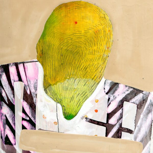 The Myth, Gemengde techniek op MDF, ± 20 x 30 cm