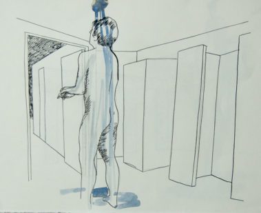 The Washing, Tekening, 50x 56, 2013