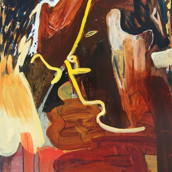 De Tempo Mann, Olieverf op paneel, 50x65 cm