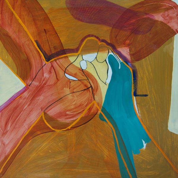 De Tempo Mann, Olieverf op paneel, 50x65 cm