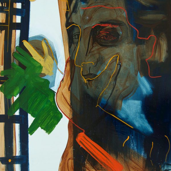 De Tempo Mann, Olieverf op paneel, 50x65 cm