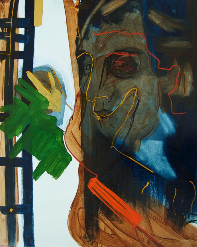 De Tempo Mann, Olieverf op paneel, 50x65 cm