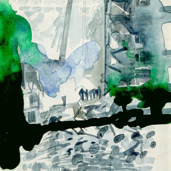 The Myth, Gemengde techniek op MDF, ± 20 x 30 cm