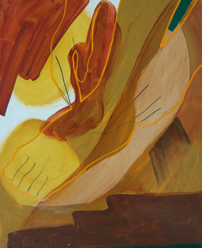 De Tempo Mann, Olieverf op paneel, 50x65 cm