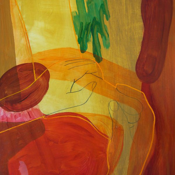 De Tempo Mann, Olieverf op paneel, 50x65 cm