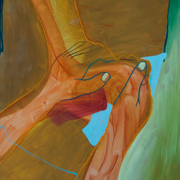 De Tempo Mann, Olieverf op paneel, 50x65 cm