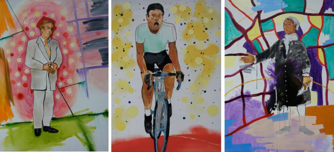 I Am Your Master, drieluik, Olieverf op doek, December 2007