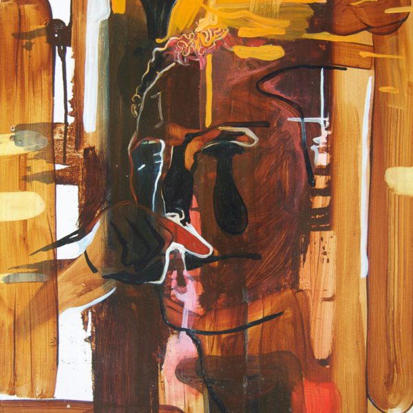 De Tempo Mann, Olieverf op paneel, 50x65 cm