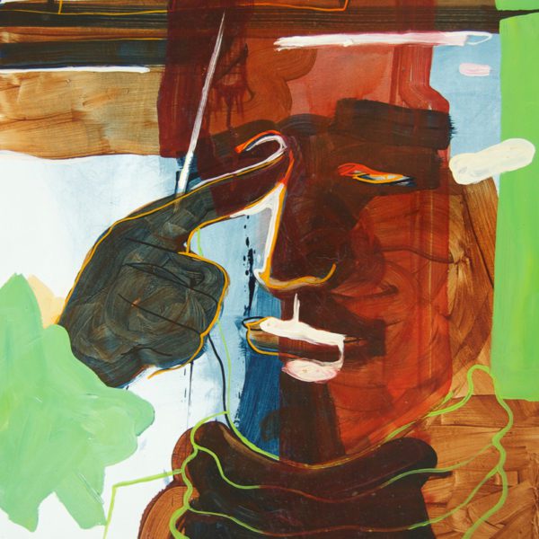 De Tempo Mann, Olieverf op paneel, 50x65 cm