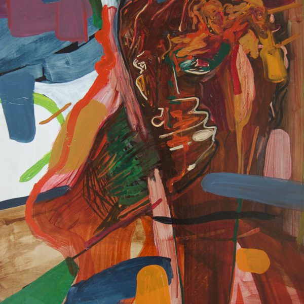 De Tempo Mann, Olieverf op paneel, 50x65 cm