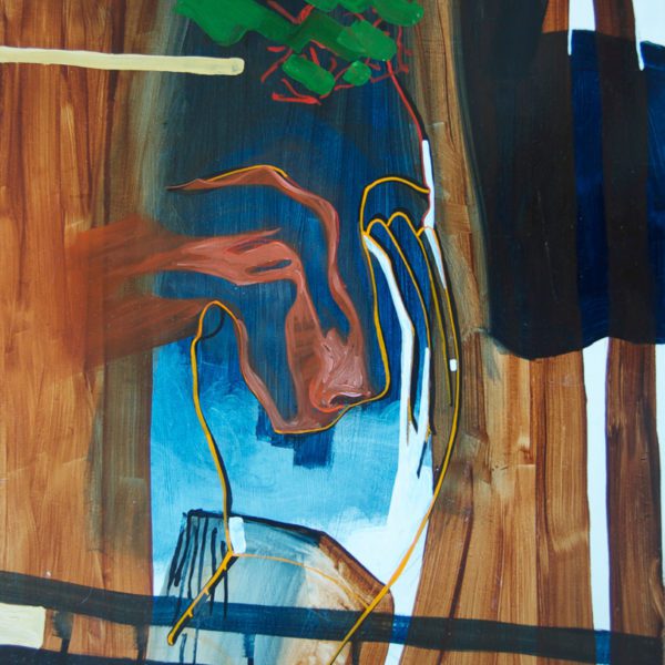 De Tempo Mann, Olieverf op paneel, 50x65 cm