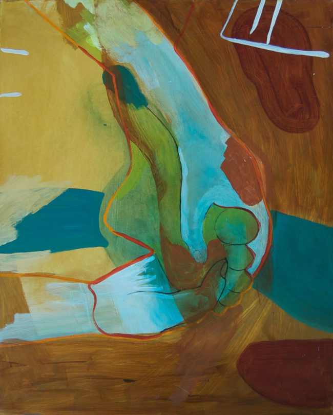 De Tempo Mann, Olieverf op paneel, 50x65 cm