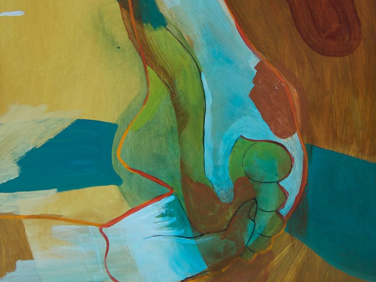 De Tempo Mann, Olieverf op paneel, 50x65 cm