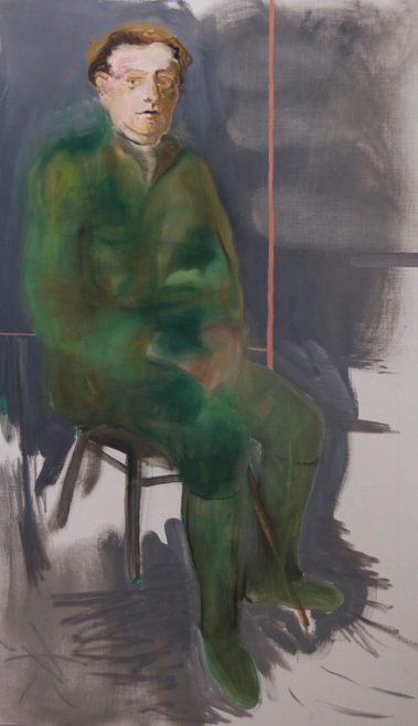 Die Macher 3, Olieverf op doek, 90 x 160 cm, 2009/2010