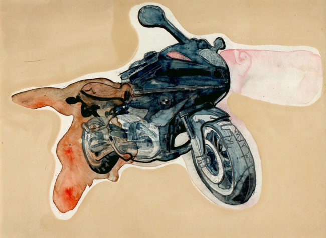 The Myth, Gemengde techniek op MDF, ± 20 x 30 cm