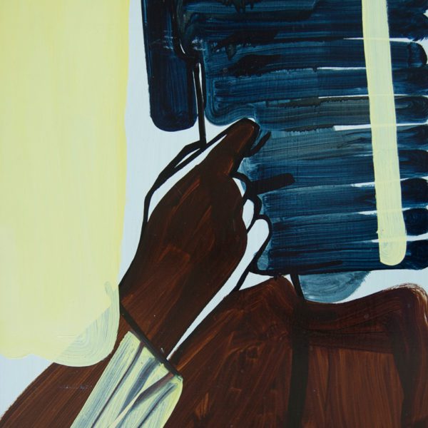 De Tempo Mann, Olieverf op paneel, 50x65 cm