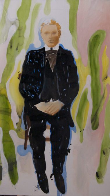 Die Macher 4, Olieverf op doek, 90 x 160 cm, 2009/2010