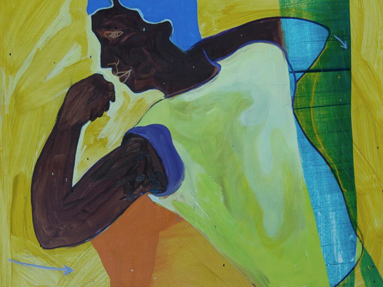 De Tempo Mann, Olieverf op paneel, 50x65 cm