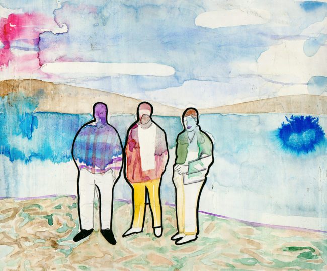 The Myth, Gemengde techniek op MDF, ± 20 x 30 cm