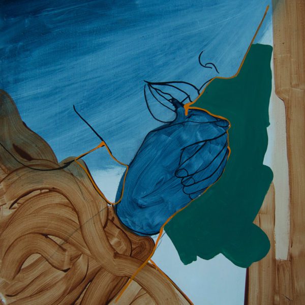 De Tempo Mann, Olieverf op paneel, 50x65 cm