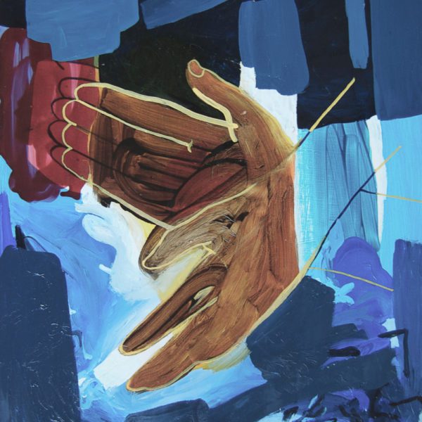 De Tempo Mann, Olieverf op paneel, 50x65 cm