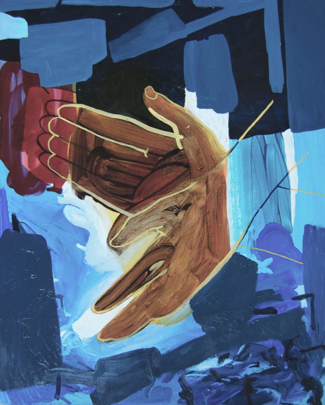 De Tempo Mann, Olieverf op paneel, 50x65 cm