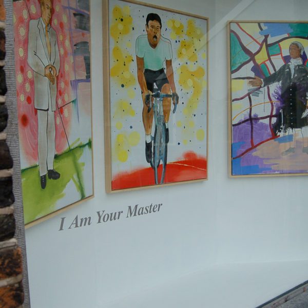 I Am Your Master, drieluik, Olieverf op doek, Vishal, februari 2008