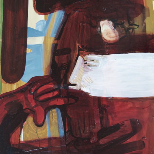 De Tempo Mann, Olieverf op paneel, 50x65 cm