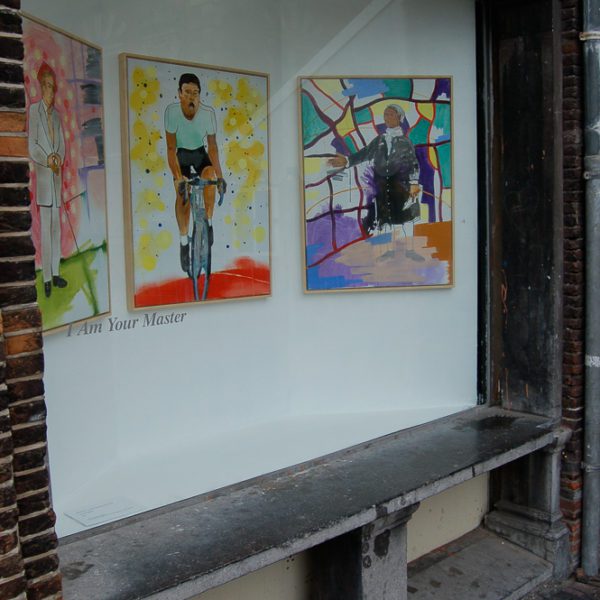 I Am Your Master, drieluik, Olieverf op doek, Vishal, februari 2008