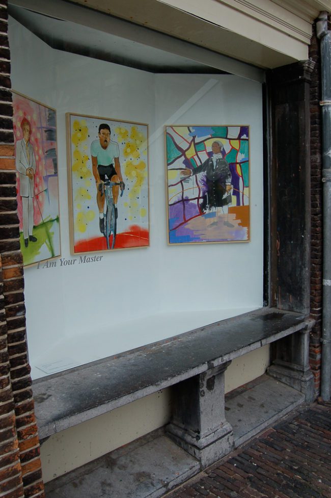 I Am Your Master, drieluik, Olieverf op doek, Vishal, februari 2008