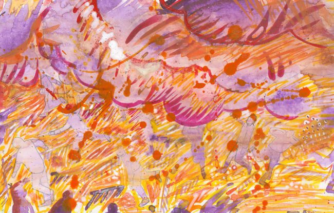 This is not the true, mixed media, MDF, ± 20 x 30 cm