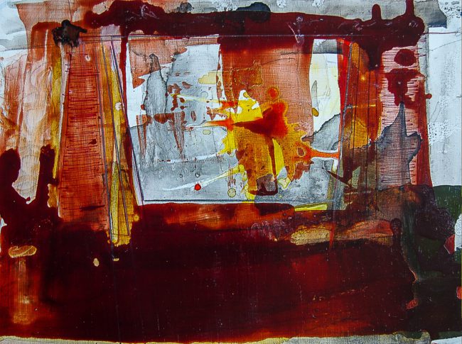 Syncope, documentaire installatie van 50 schilderijen van Marcel van Kerkvoorde over geschiedenis, educatie en erfgoed, Fort bij Asperen, 2018.