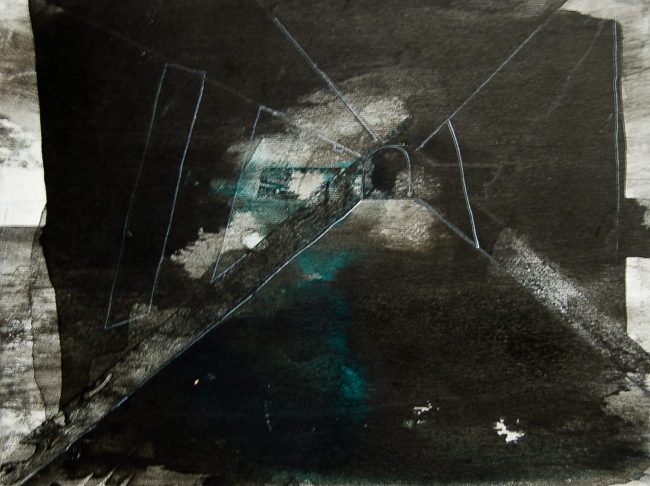 Syncope, documentaire installatie van 50 schilderijen van Marcel van Kerkvoorde over geschiedenis, educatie en erfgoed, Fort bij Asperen 2018.