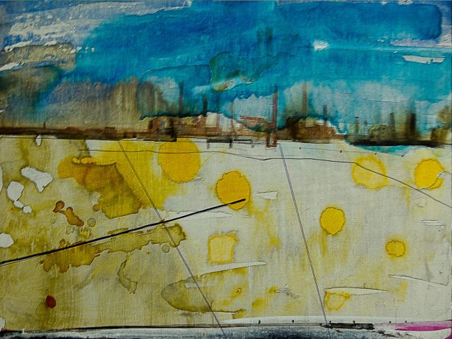 Syncope, documentaire installatie van 50 schilderijen van Marcel van Kerkvoorde over geschiedenis, educatie en erfgoed, Fort bij Asperen 2018.