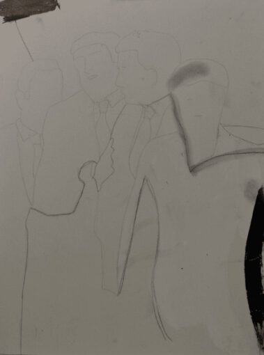 The Donald, 24 tekeningen op plaatmateriaal, 21 x 30 cm, Fort bij Asperen, 2018