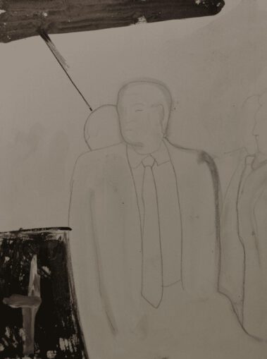 The Donald, 24 tekeningen op plaatmateriaal, 21 x 30 cm, Fort bij Asperen, 2018