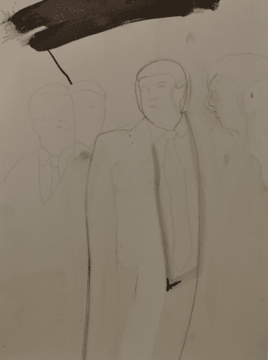 The Donald, 24 tekeningen op plaatmateriaal, 21 x 30 cm, Fort bij Asperen, 2018