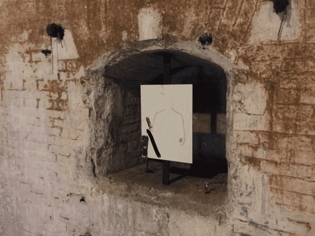 The Donald, 24 tekeningen op plaatmateriaal, 21 x 30 cm, Fort bij Asperen, 2018