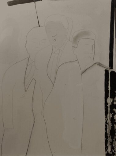 The Donald, 24 tekeningen op plaatmateriaal, 21 x 30 cm, Fort bij Asperen, 2018