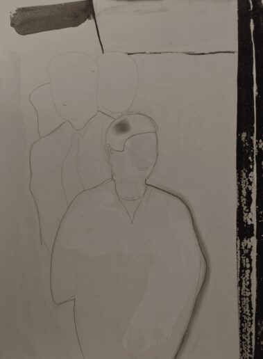 The Donald, 24 tekeningen op plaatmateriaal, 21 x 30 cm, Fort bij Asperen, 2018