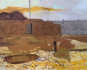 Deze afbeelding toont het schilderij “Het Fort”.