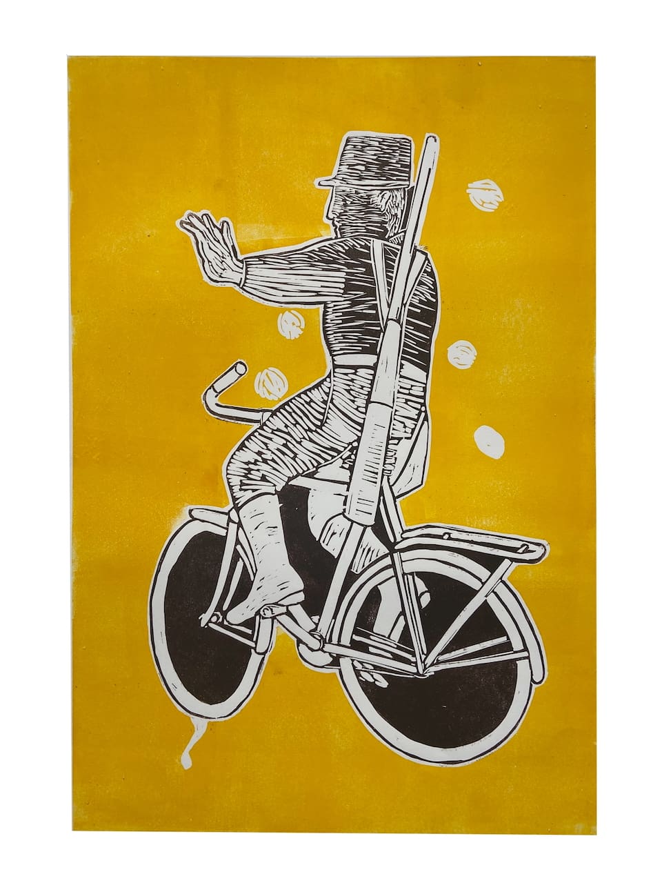 De Val van de Wielrijder 3 5 | proefdruk