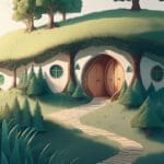 De Hobbit Hol, een unieke, duurzame overnachtingsplek geïntegreerd in de Geniedijk.