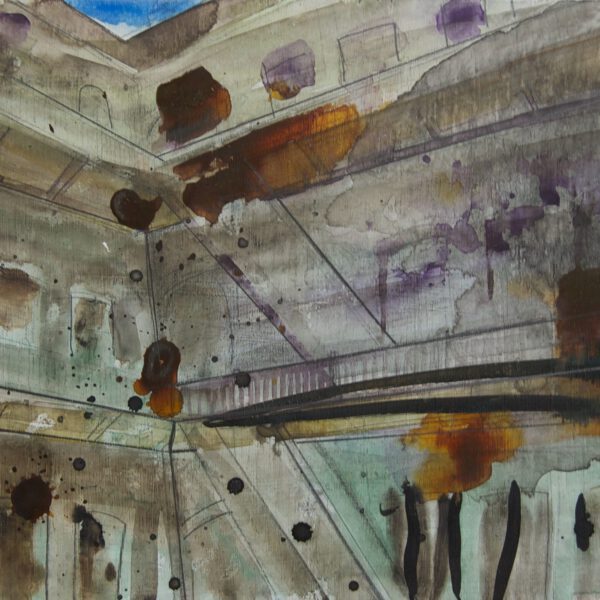 Syncope schilderij 23 pawlatschenhaus documentaire installatie figuratie compositie