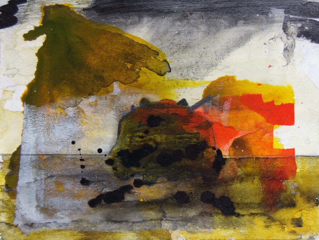 Syncope schilderij 43 tank documentaire installatie figuratie compositie