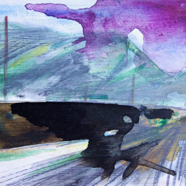 Syncope schilderij 06 spoorweg documentaire installatie figuratie compositie